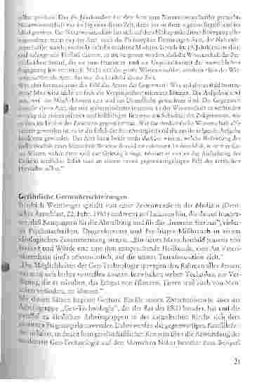Vorschauseite 2: Aus Staat und Gesellschaft Krankenhausdienst in ethischen Grenzkonflikten