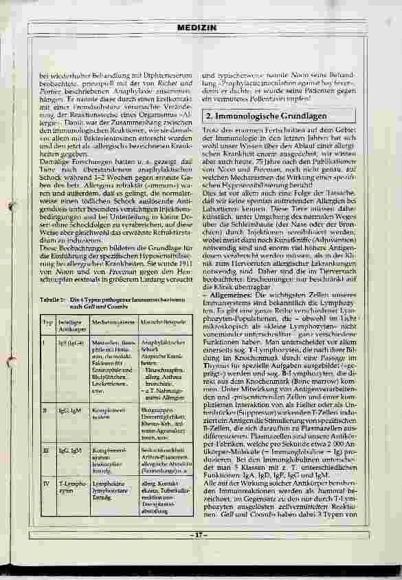 Vorschauseite 2: Was versteht man unter spezifischer Hyposensibilisierung