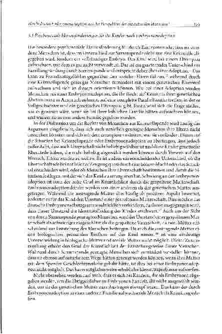 Vorschauseite 5: Was bedeutet Embryonenadoption aus der Perspektive der entstehenden Menschen?