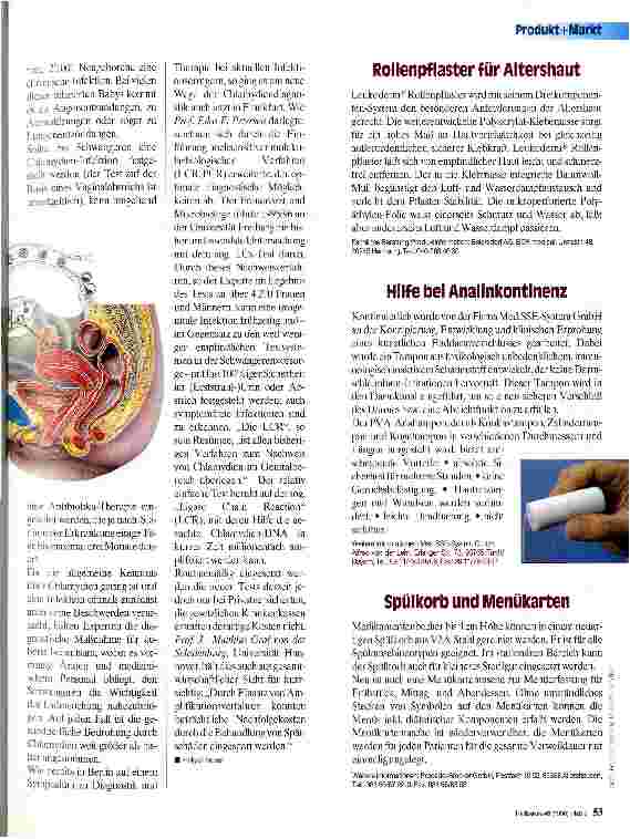 Vorschauseite 2: Neue Wege der Chlamydiendiagnostik