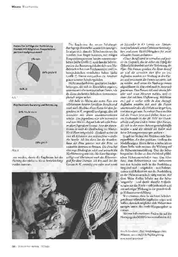 Vorschauseite 3: Hebammen beraten Familien - Ein Programm macht Schule
