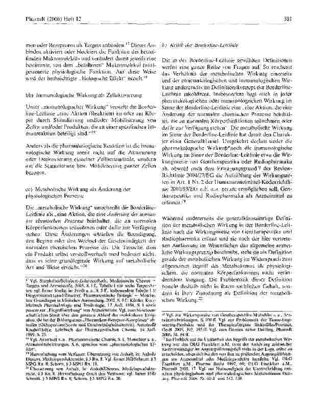 Vorschauseite 4: Zur Abgrenzung von Arzneimitteln und Medizinprodukten
