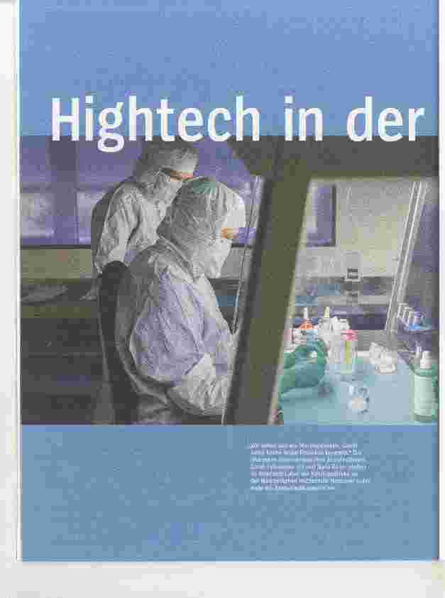 Vorschauseite 1: Hightech in der Hausapotheke
