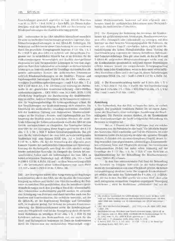 Vorschauseite 6: Krankenversicherungsrecht Krankenhausvergütung