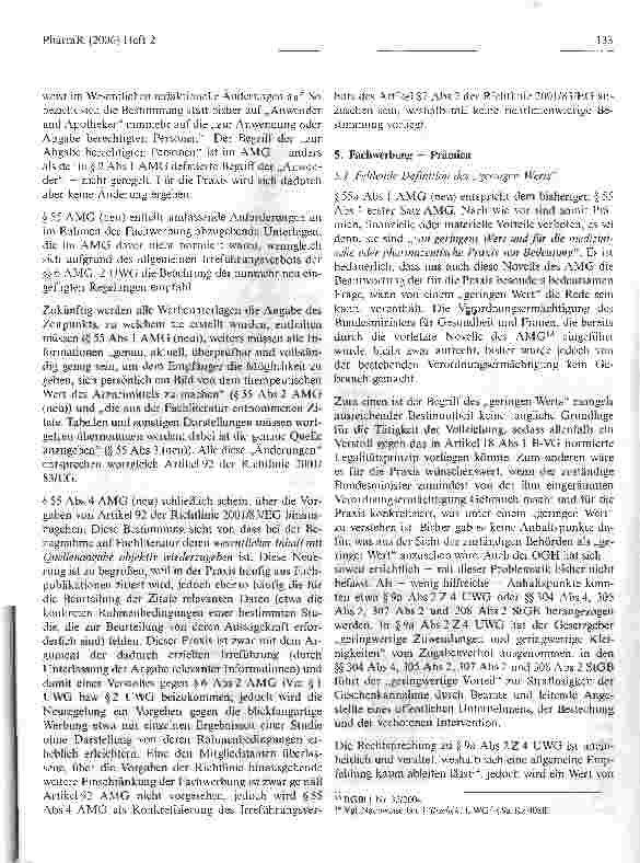 Vorschauseite 3: Neue Regeln für die Arzneimittelwerbung im österreichischen AMG