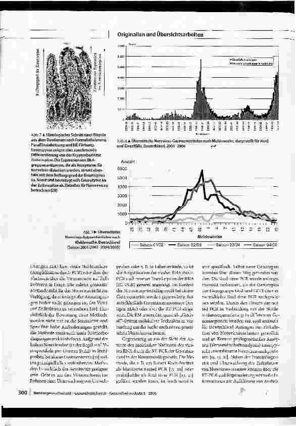 Vorschauseite 5: Norovirusinfektionen in Deutschland
