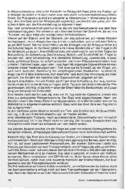 Vorschauseite 2: Pflege bei der Osteosynthesebehandlung (bei Kindern)