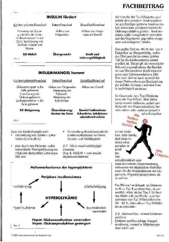 Vorschauseite 2: Diabetes - Definition und Klassifikation