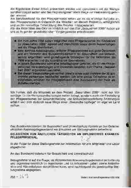 Vorschauseite 1: Delegieren von ärztlichen Tätigkeiten an diplomiertes Krankenhauspflegepersonal