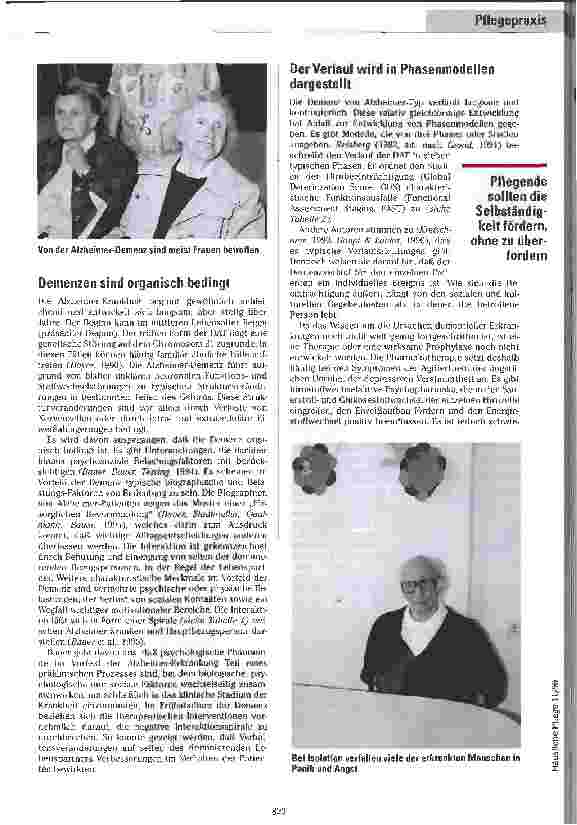 Vorschauseite 4: In Grenzsituationen richtig handeln Die Begleitung dementiell erkrankter Menschen