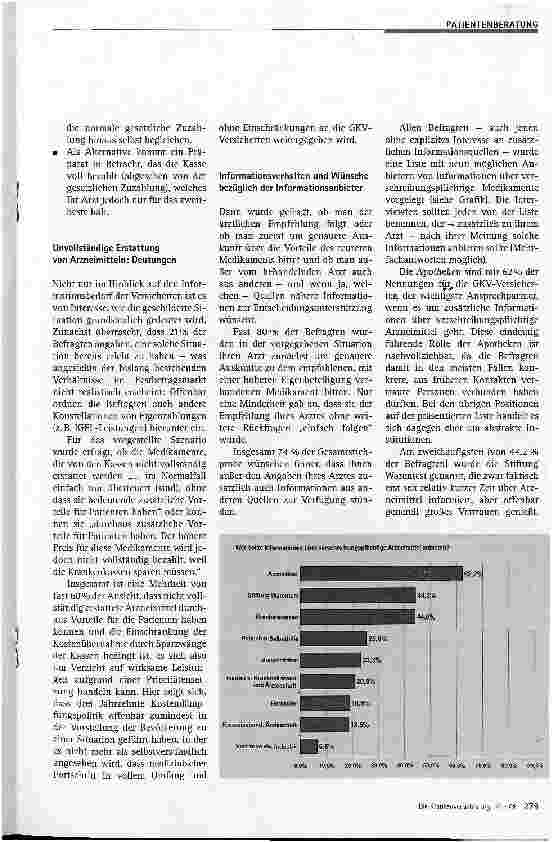 Vorschauseite 2: Partizipationsund Informationsmöglichkeiten für Patienten