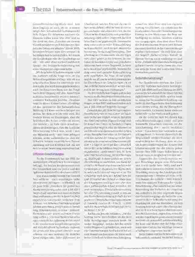 Vorschauseite 3: Hausgeburten an die Leine