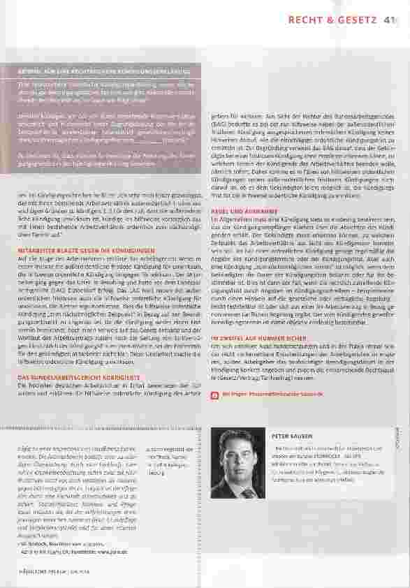 Vorschauseite 2: Kündigung zum nächstmöglichen Zeitpunkt