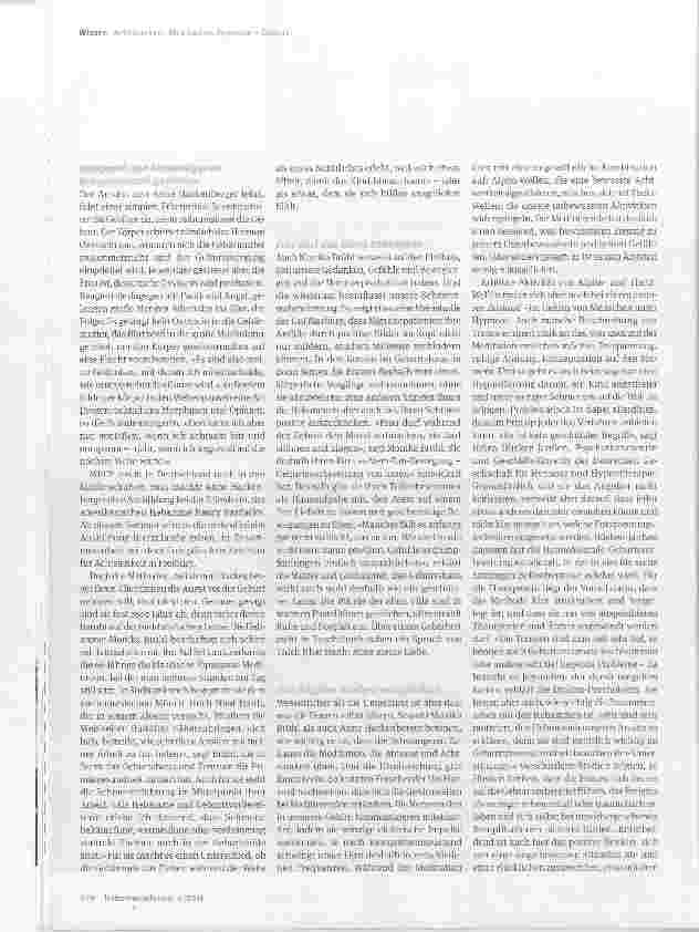 Vorschauseite 2: »Ich entscheide gedanklich, wie unangenehm das Ganze wird«