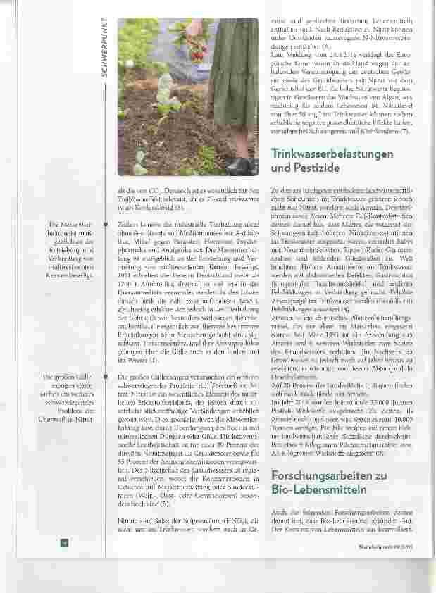 Vorschauseite 2: Bio ist nicht nur gesünder Warum Lebensmittel aus kontrolliertbiologischem Anbau besser sind