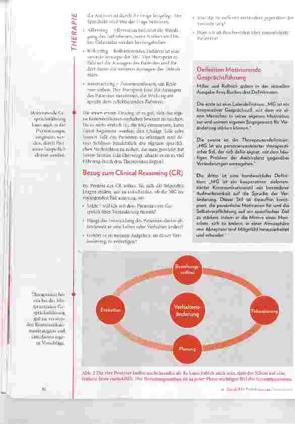 Vorschauseite 3: Motivierende Gesprächsführung in der Physiotherapie