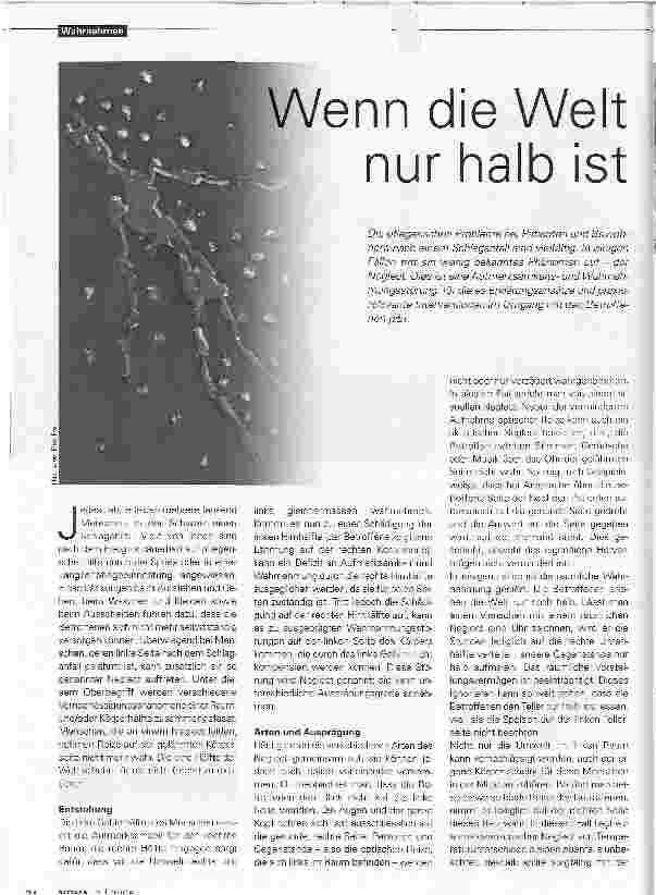 Vorschauseite 1: Wenn die Welt nur halb ist