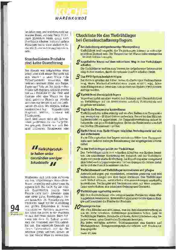 Vorschauseite 4: Eiskalte Frische Tiefkühlprodukte für die Gemeinschaftsverpflegung
