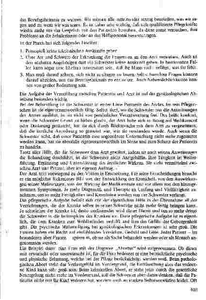 Vorschauseite 2: Gedanken zur Pflege
