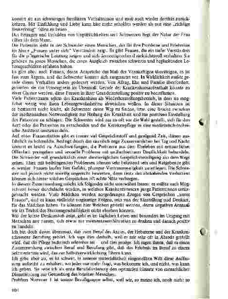 Vorschauseite 3: Gedanken zur Pflege