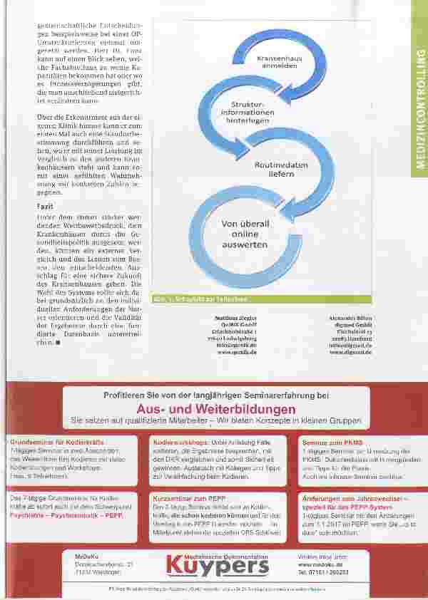 Vorschauseite 4: Neue Partnerschaft im Bereich Benchmarking