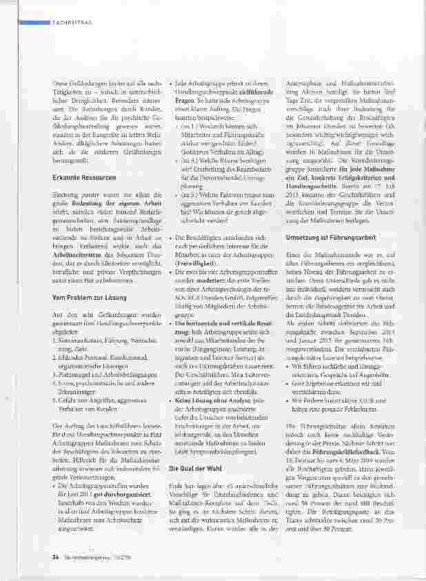 Vorschauseite 3: Beteiligung brachte den Effekt