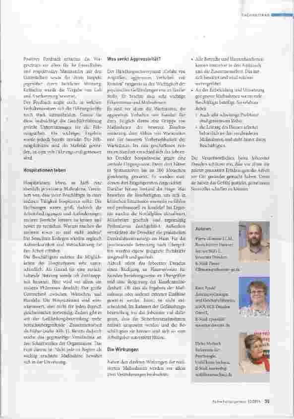 Vorschauseite 4: Beteiligung brachte den Effekt