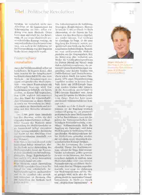 Vorschauseite 2: Titel 1 Politische Revolution Skeptischer Optimismus