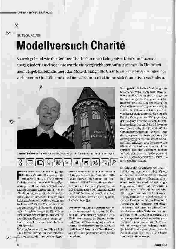 Vorschauseite 1: Modellversuch Charite