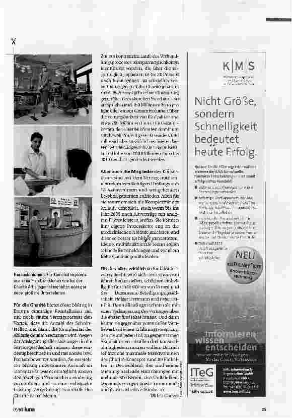 Vorschauseite 2: Modellversuch Charite
