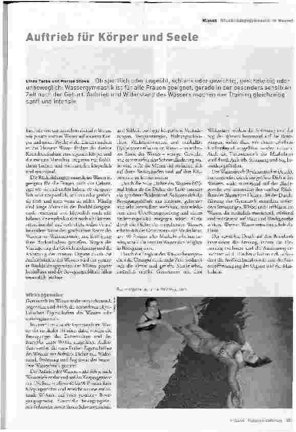 Vorschauseite 1: Auftrieb für Körper und Seele
