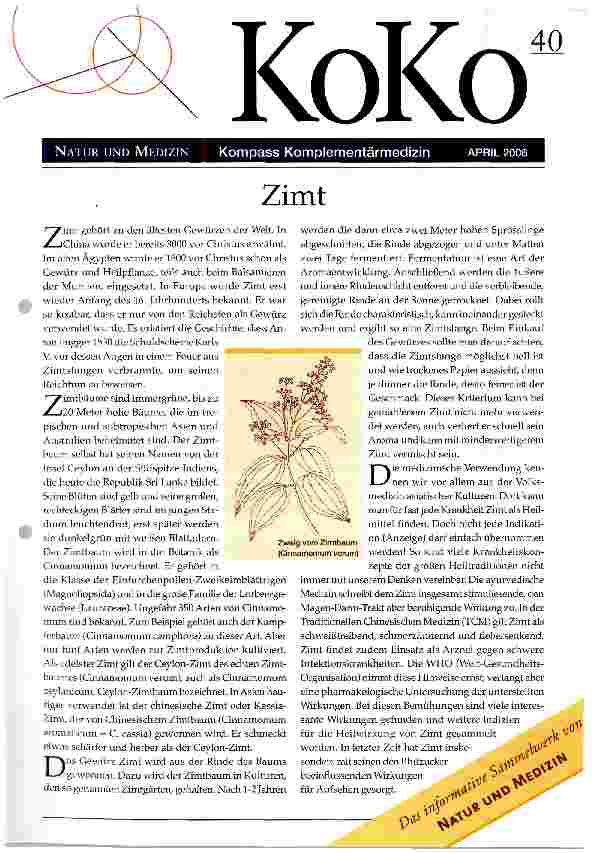 Vorschauseite 1: Zimt