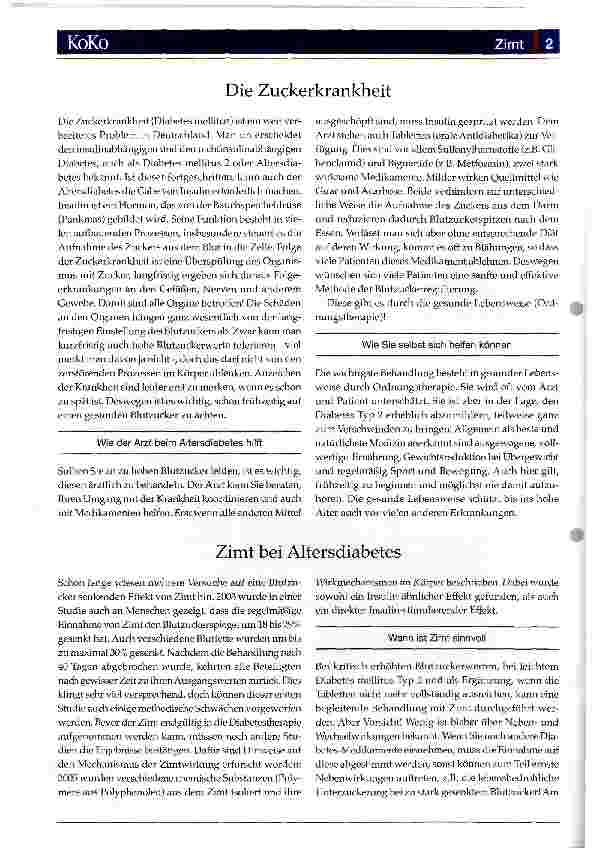 Vorschauseite 2: Zimt