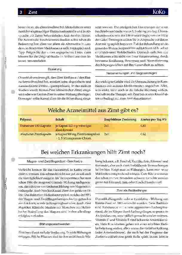 Vorschauseite 3: Zimt