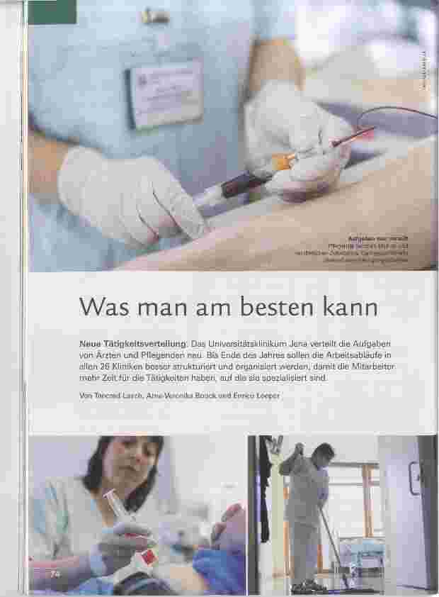 Vorschauseite 1: Was man am besten kann