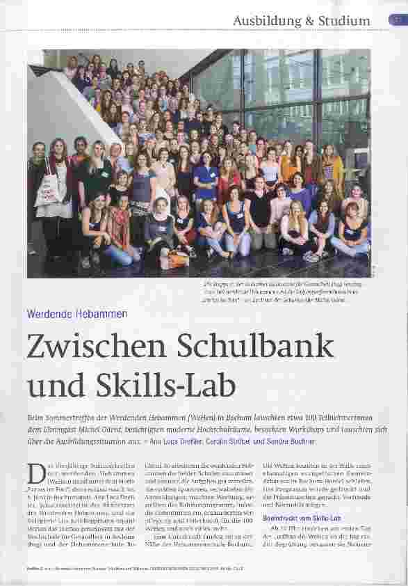 Vorschauseite 1: Zwischen Schulbank und Skills-Lab