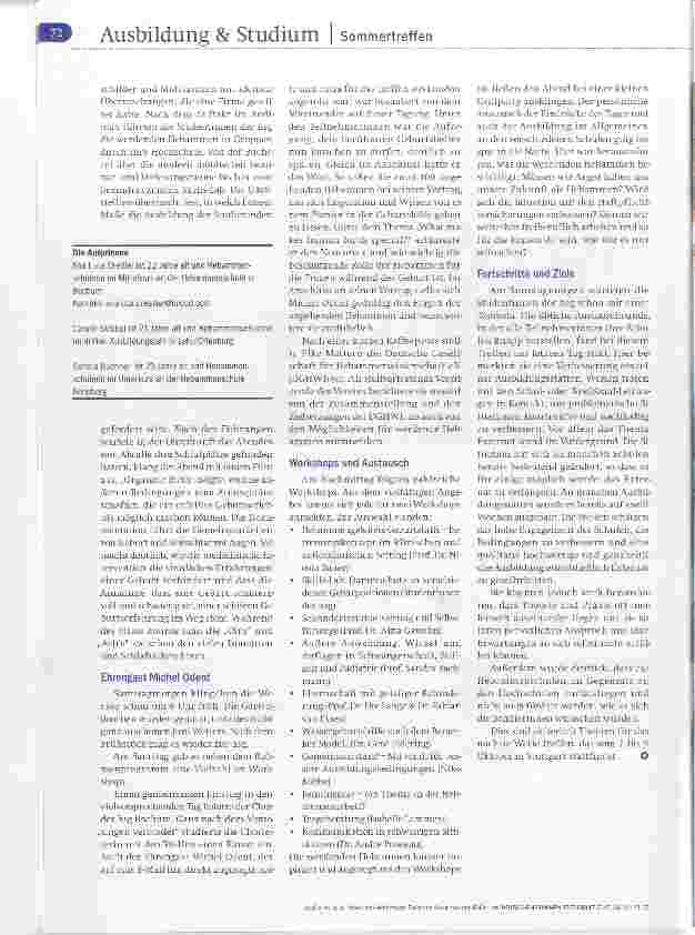 Vorschauseite 2: Zwischen Schulbank und Skills-Lab