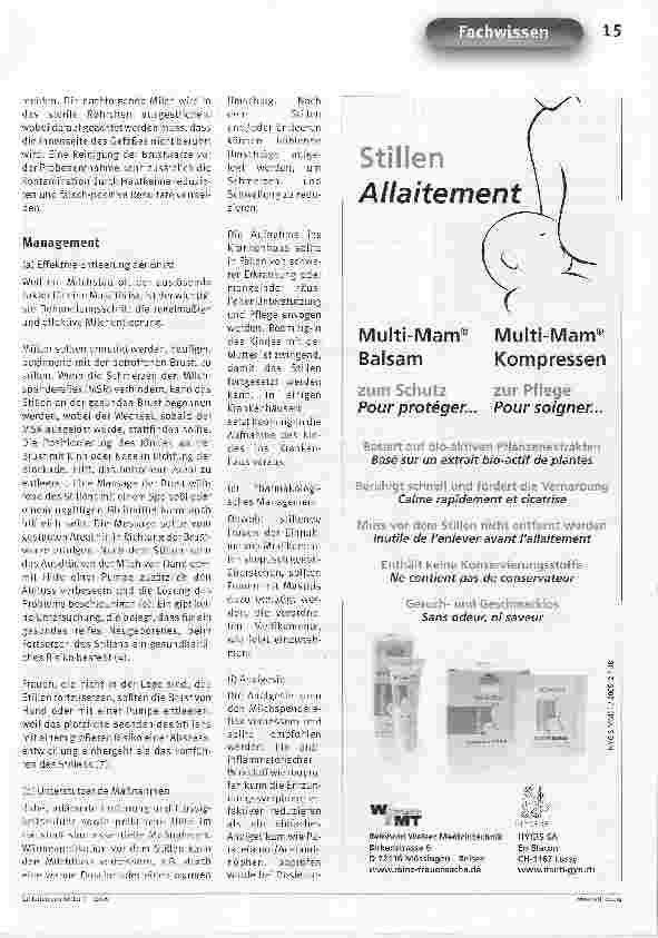 Vorschauseite 3: MastitisABM-Protokolle Klinisches Protokoll Nr. 4
