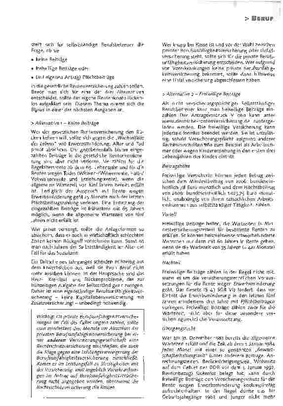 Vorschauseite 2: Was ist gesetzlich noch drin?