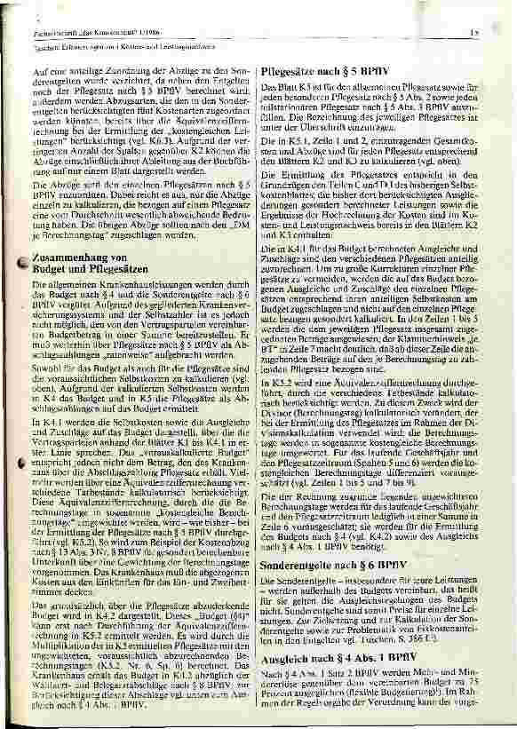 Vorschauseite 4: Erläuterungen zum Kosten und Leistungsnachweis