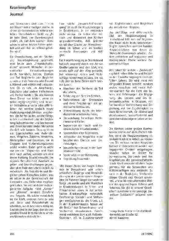 Vorschauseite 3: Im Sterben: Umfangen vom Leben Leben bis zuletzt - Sterben als Teil des Lebens Teil 3