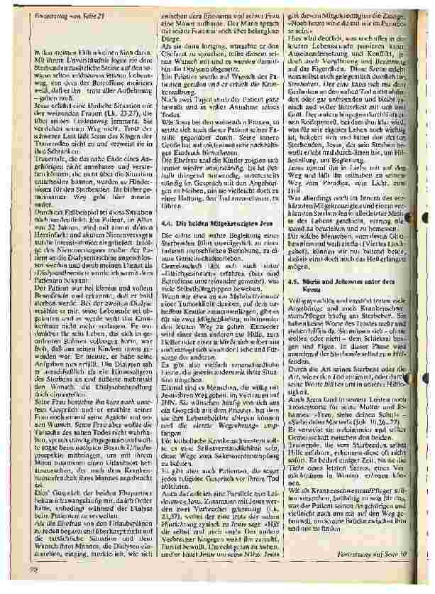Vorschauseite 2: Die Begleitung Sterbender