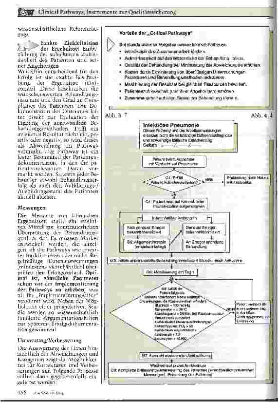 Vorschauseite 3: Clinical Pathways, Instrumente zur Qualitätssicherung