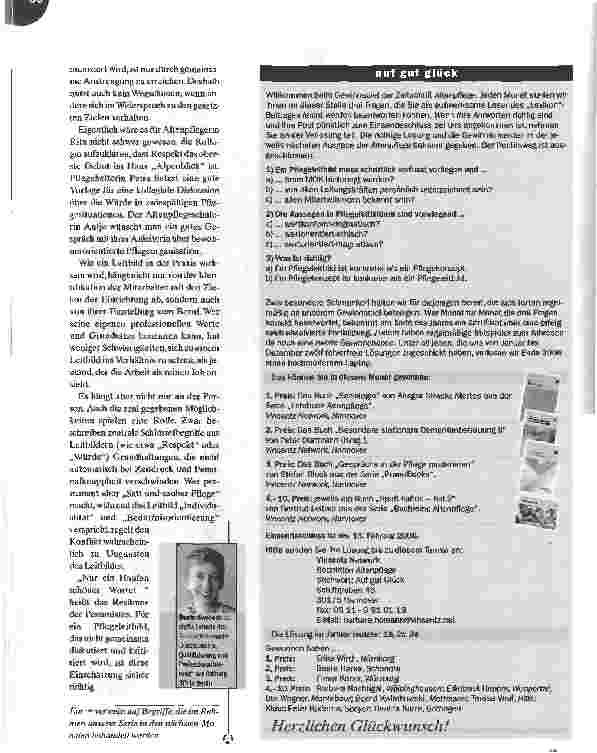 Vorschauseite 3: Kompass für die eigene Arbeit