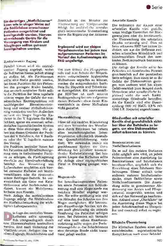 Vorschauseite 2: Postoperative Pflege in der Neurochirurgie 3. Folge: Schädel-Hirn-Trauma