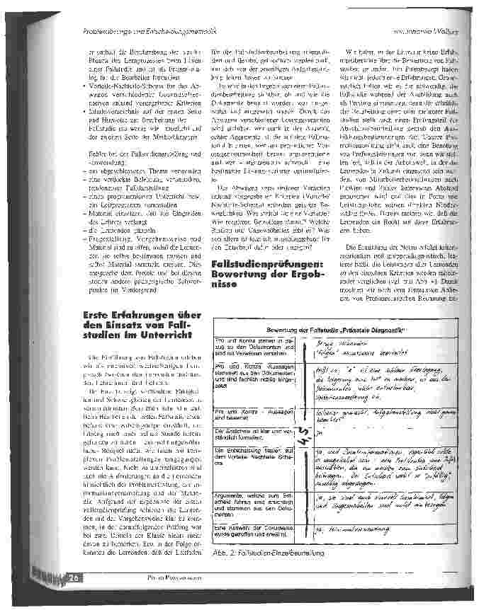 Vorschauseite 6: Problemlösungsund Entscheidungsmethodik Fallstudiendidaktik und Training