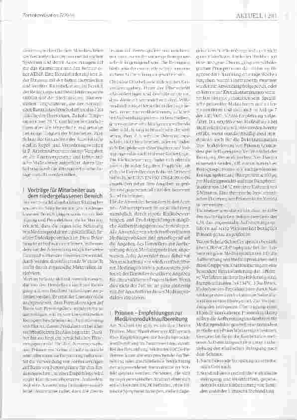 Vorschauseite 4: Gute Aufbereitungspraxis 20 Jahre und kein bisschen leise