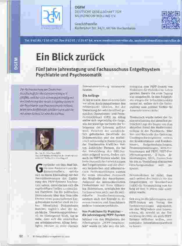 Vorschauseite 1: Ein Blick zurück