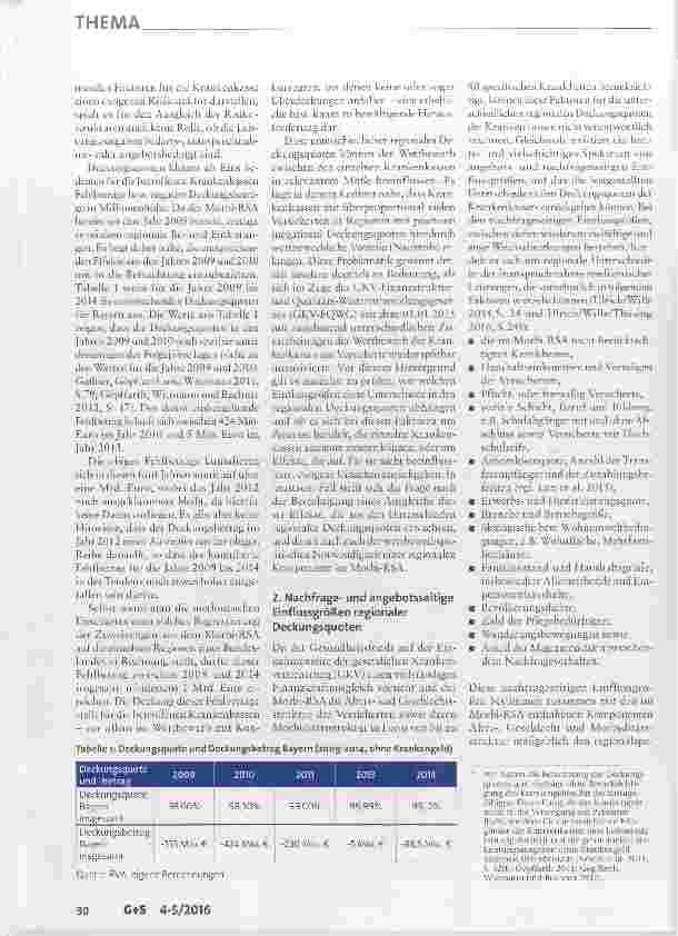 Vorschauseite 3: Der RSA in der deutschen Regionalisierungsdebatte