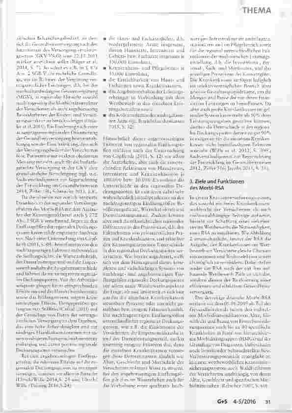 Vorschauseite 4: Der RSA in der deutschen Regionalisierungsdebatte